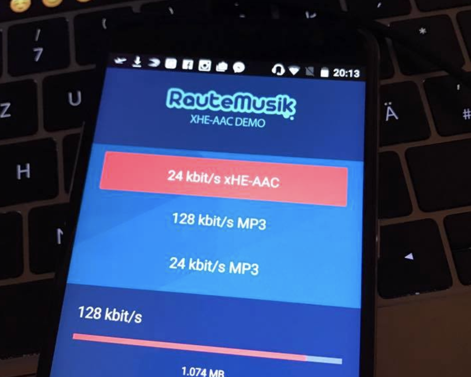 xHE-AAC Demo App